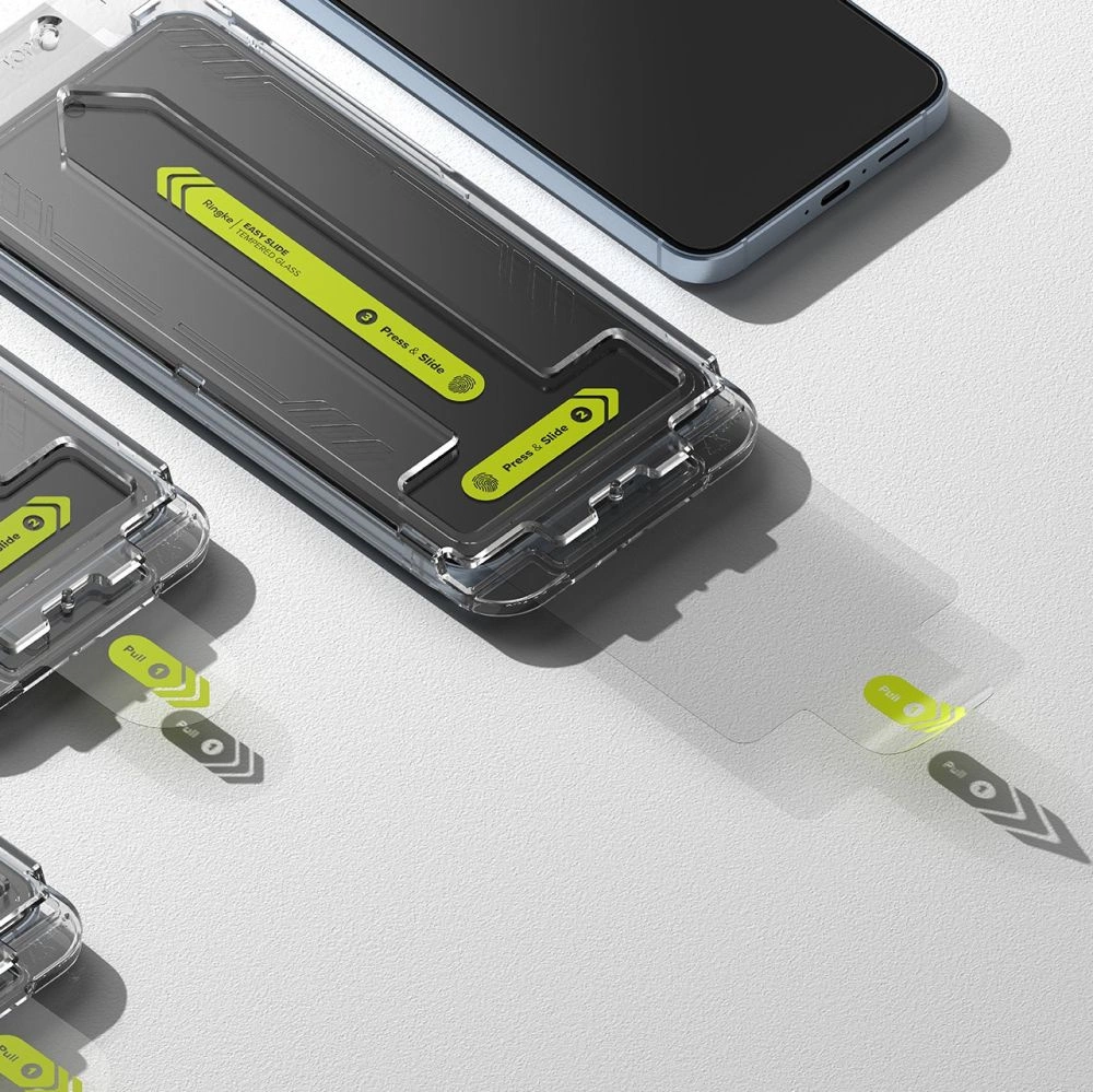 Ringke Easy Slide 2-pack tempered glass for Samsung Galaxy A55 5Geng