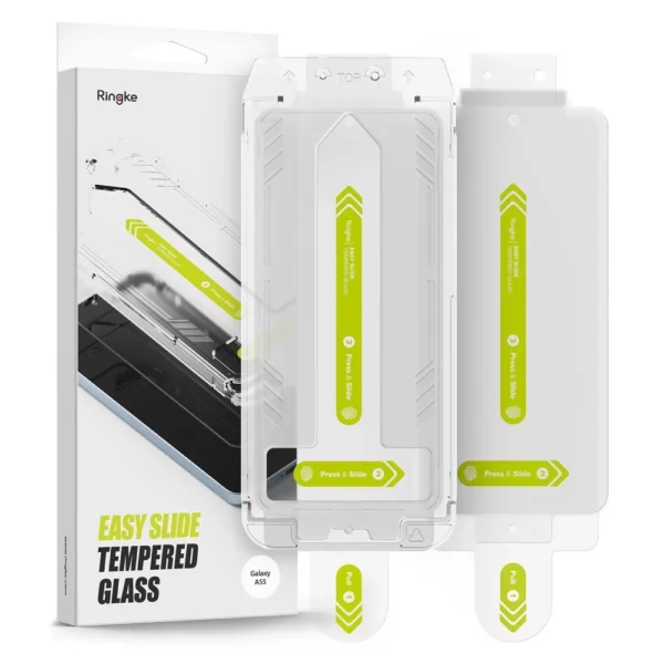 Ringke Easy Slide 2-pack tempered glass for Samsung Galaxy A55 5Geng