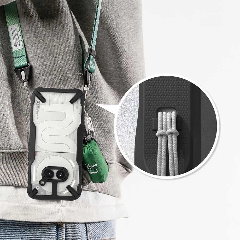 Ringke Fusion X Case for Nothing Phone 2A / 2A Plus - Blackeng