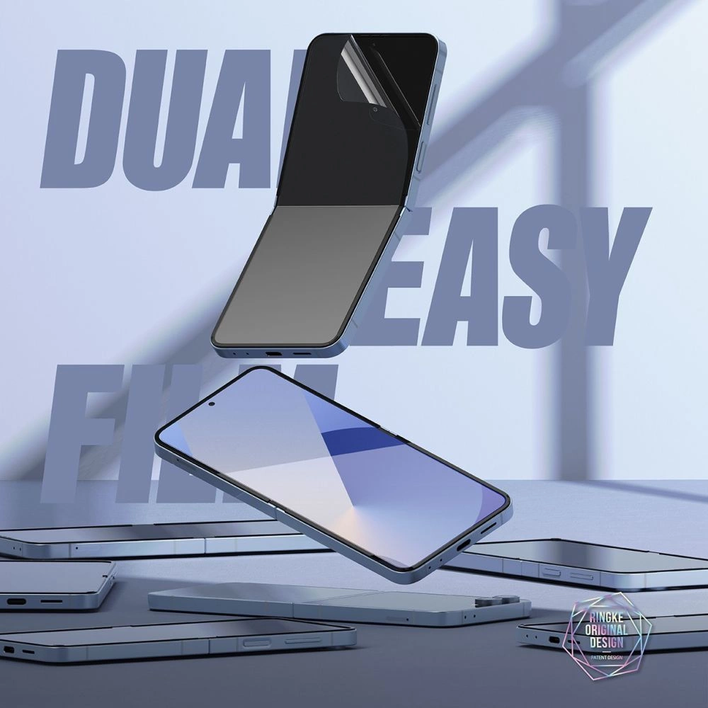 Ringke Dual Easy 2-pack Screen Protector for Samsung Galaxy Z Flip 6eng