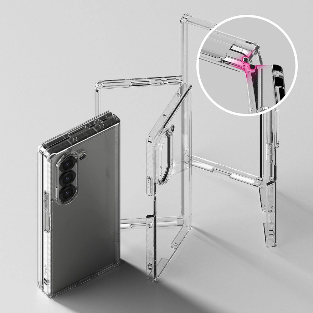 Ringke Fusion Case for Samsung Galaxy Z Fold 6 - Cleareng