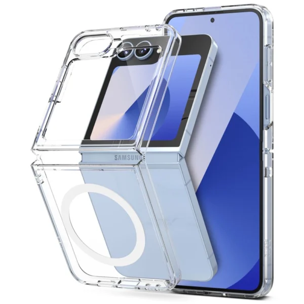 Ringke Fusion MagSafe Case for Samsung Galaxy Z Flip 6 - Cleareng