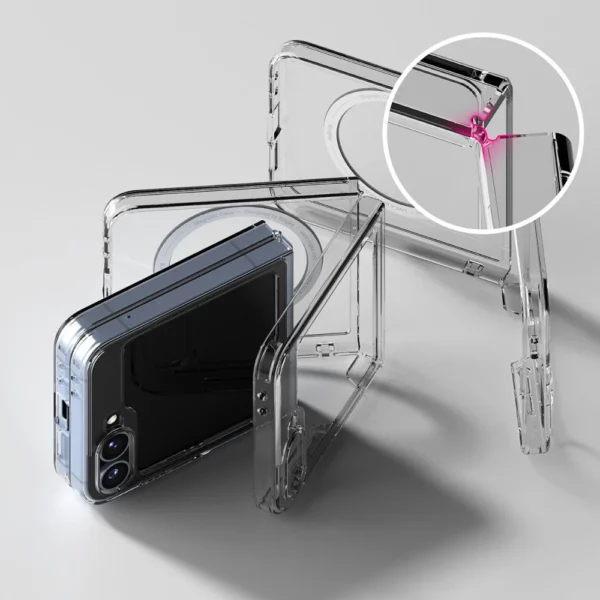 Ringke Fusion MagSafe Case for Samsung Galaxy Z Flip 6 - Cleareng
