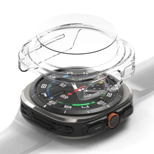 Ringke Slim & Tempered Glass Case + Glass Set for Samsung Galaxy Watch Ultra 47mm - Transparenteng