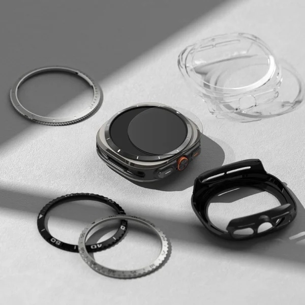 Ringke Tempered Glass 4-pack for Samsung Galaxy Watch Ultra 47mmeng
