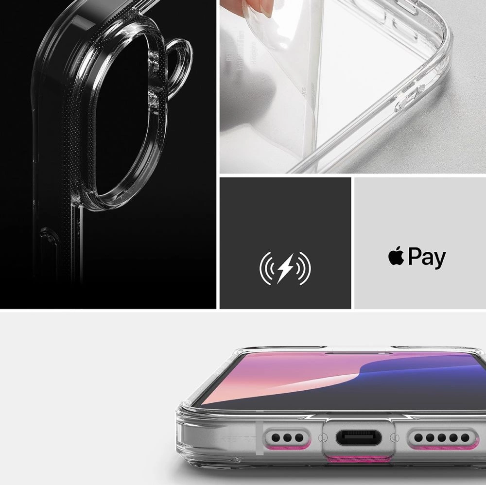 Ringke Fusion iPhone 16 Case - Cleareng