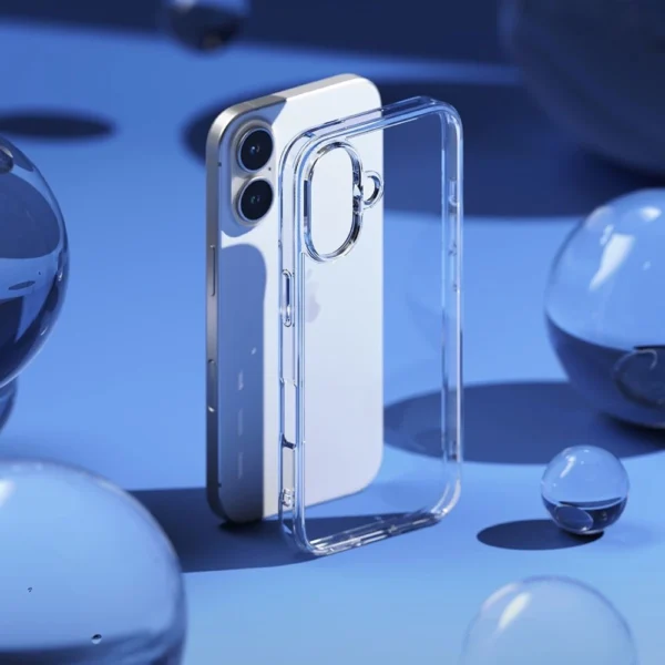Ringke Fusion iPhone 16 Case - Cleareng