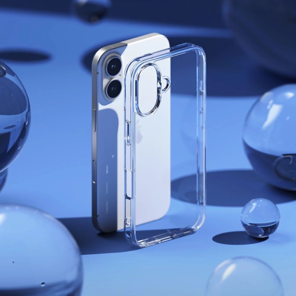 Ringke Fusion iPhone 16 Case - Cleareng