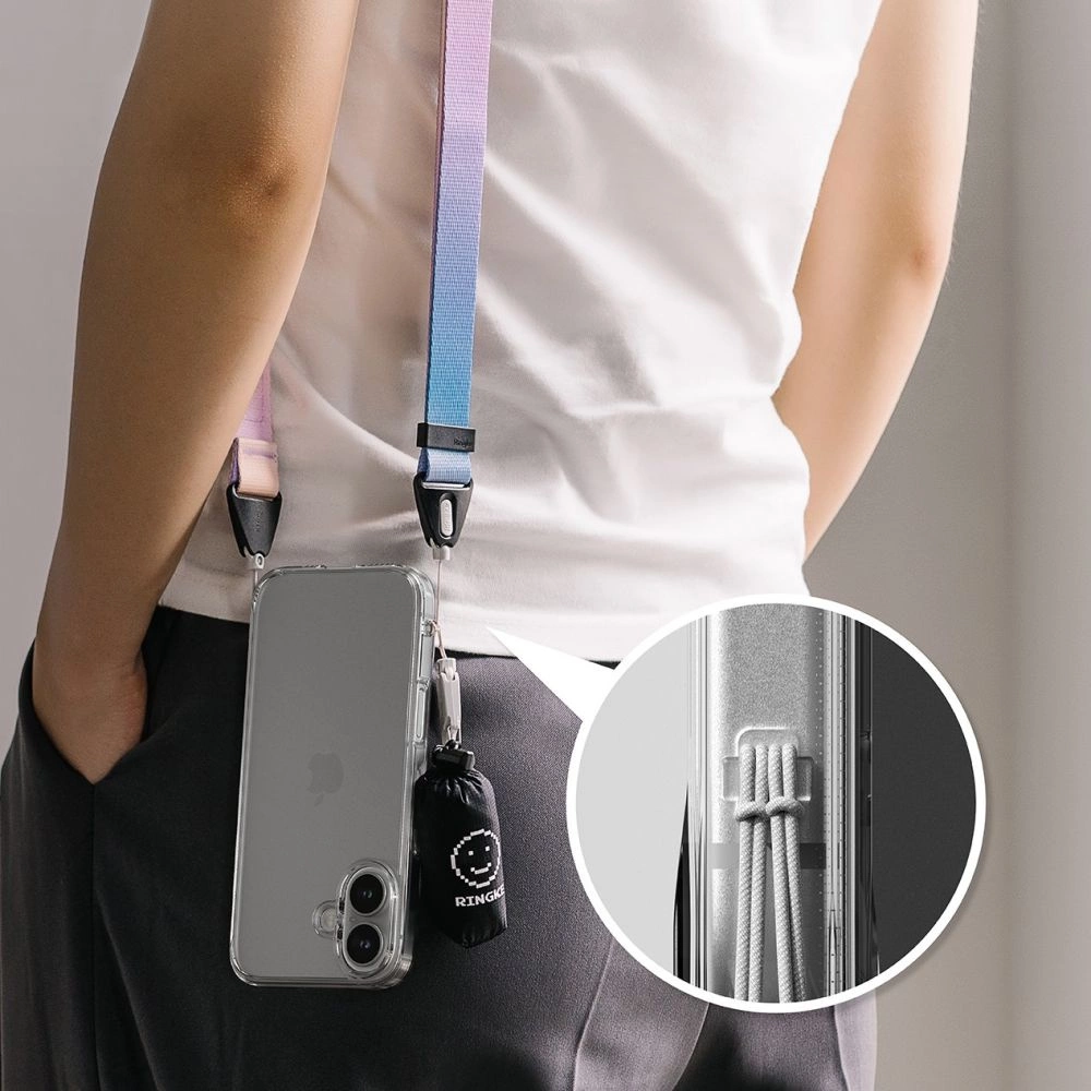 Ringke Fusion iPhone 16 Case - Cleareng