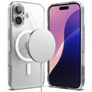 Ringke Fusion MagSafe iPhone 16 Case - Cleareng