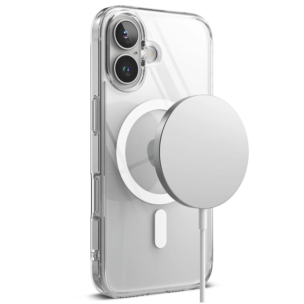 Ringke Fusion MagSafe iPhone 16 Case - Cleareng