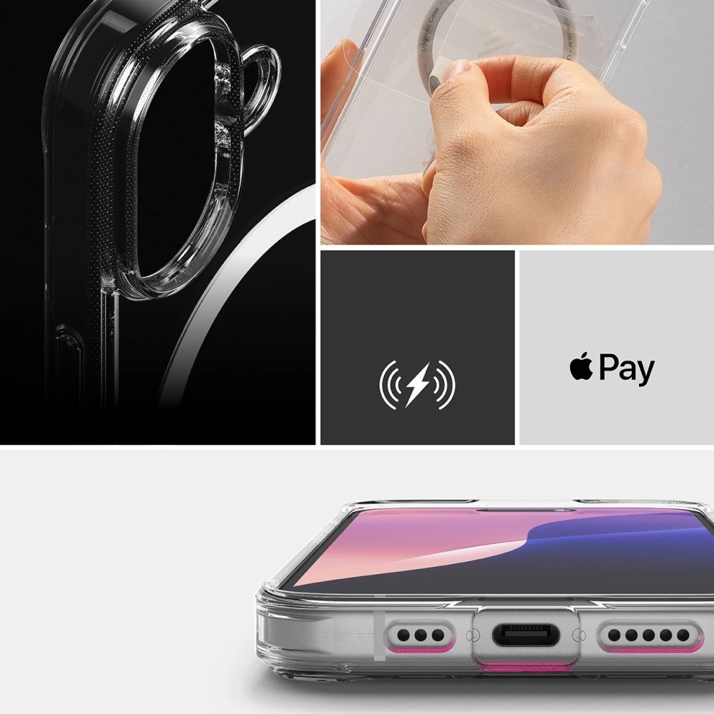 Ringke Fusion MagSafe iPhone 16 Case - Cleareng