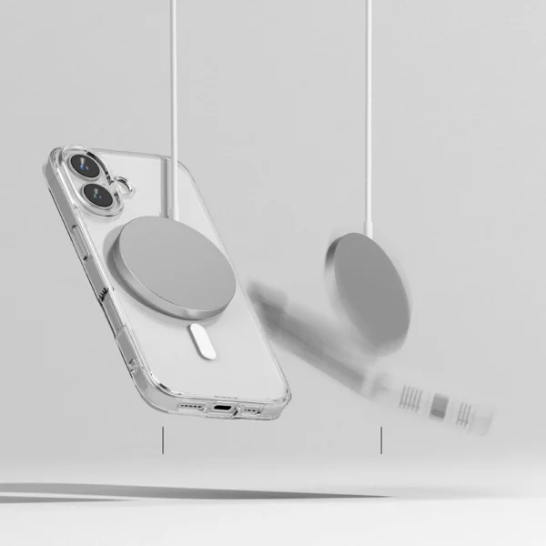 Ringke Fusion MagSafe iPhone 16 Case - Cleareng