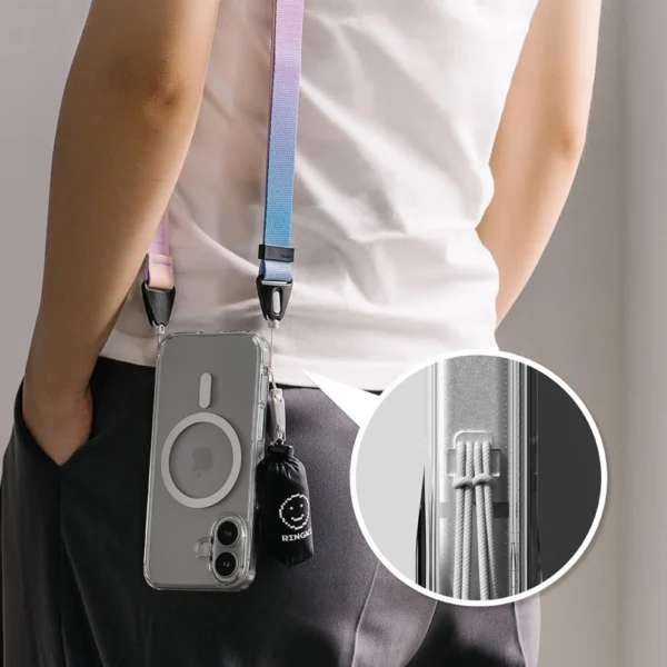 Ringke Fusion MagSafe iPhone 16 Case - Cleareng