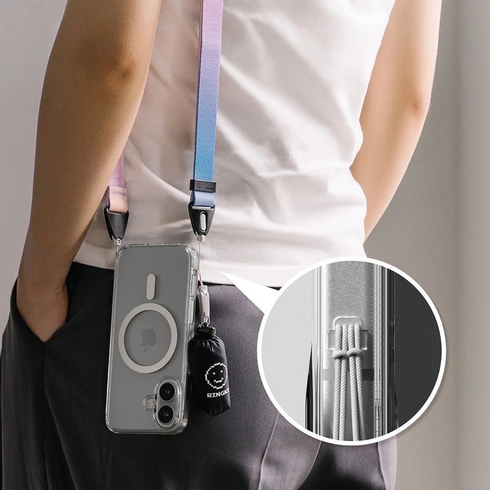 Ringke Fusion MagSafe iPhone 16 Case - Cleareng