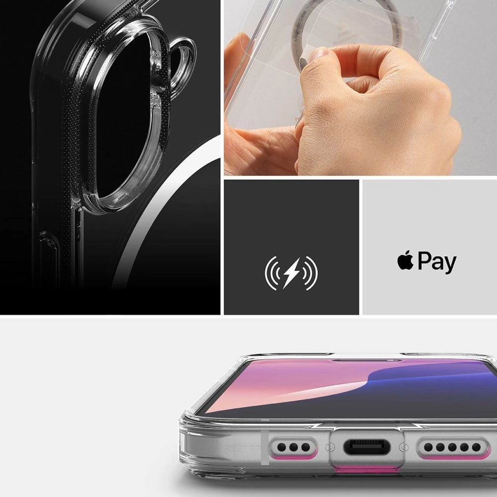 Ringke Fusion MagSafe iPhone 16 Case - Clear Matteeng