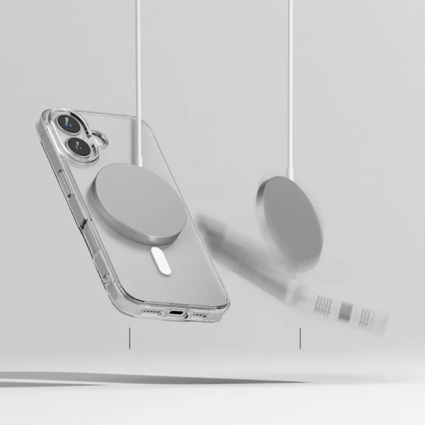 Ringke Fusion MagSafe iPhone 16 Case - Clear Matteeng