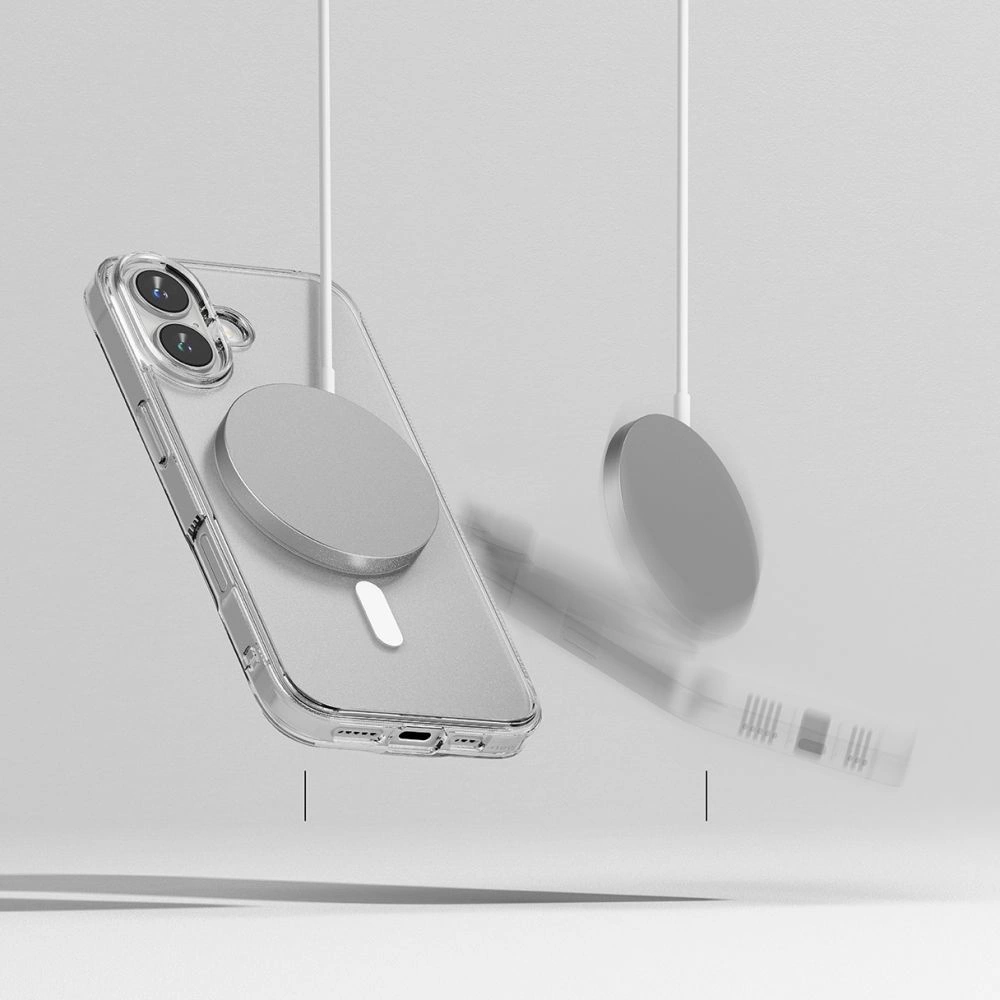Ringke Fusion MagSafe iPhone 16 Case - Clear Matteeng