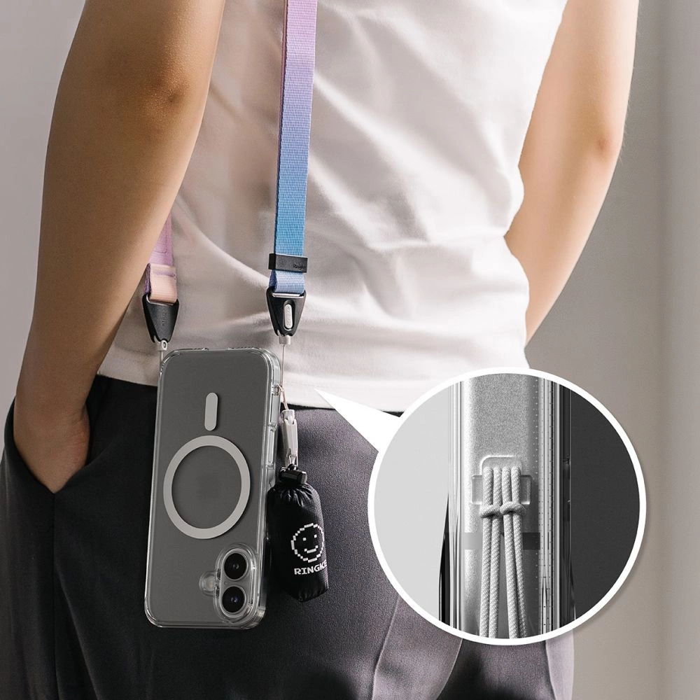 Ringke Fusion MagSafe iPhone 16 Case - Clear Matteeng