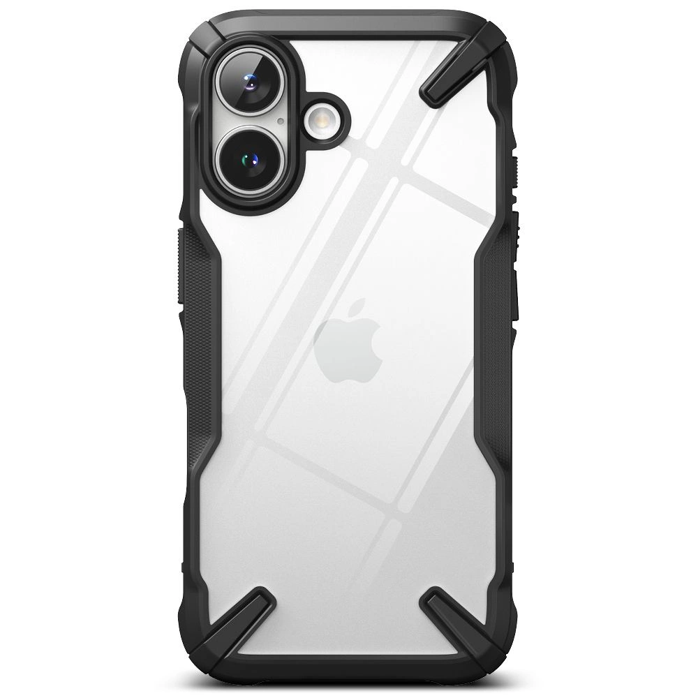 Ringke Fusion X iPhone 16 Case - Blackeng