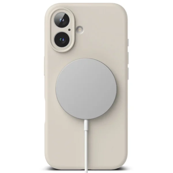 Ringke Silicone MagSafe iPhone 16 Case - Beigeeng