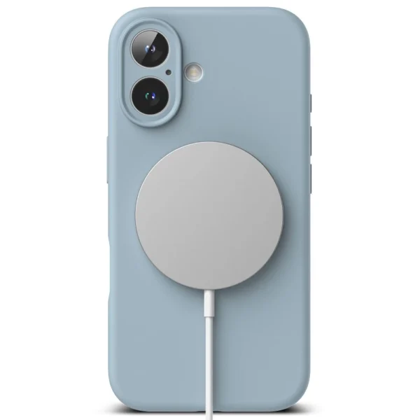 Ringke Silicone MagSafe iPhone 16 Case - Blueeng