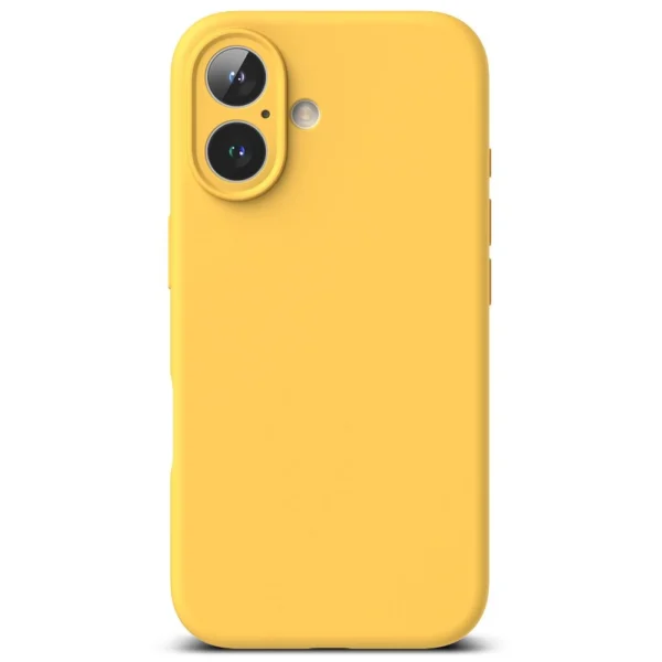 Ringke Silicone MagSafe case for iPhone 16 - yelloweng
