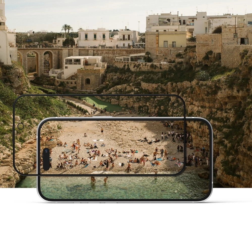 Ringke Easy Slide Privacy Glass 2-pack for iPhone 15 / 16eng