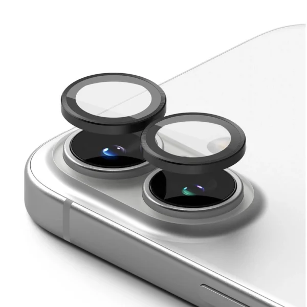 Ringke Camera Frame Protector 2-pack for iPhone 16 / 16 Plus - Blackeng