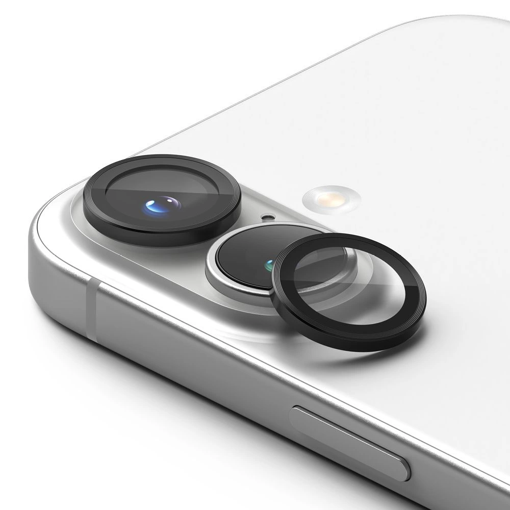Ringke Camera Frame Protector 2-pack for iPhone 16 / 16 Plus - Blackeng