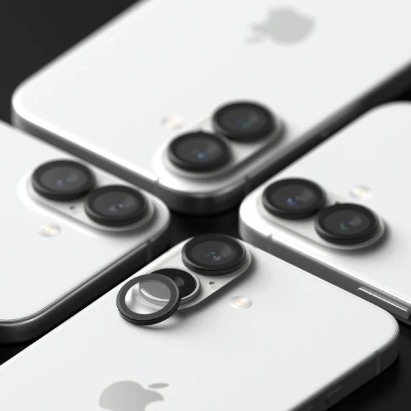 Ringke Camera Frame Protector 2-pack for iPhone 16 / 16 Plus - Blackeng