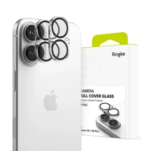 Ringke Camera Protector 2-pack tempered glass for iPhone 16 / 16 Pluseng