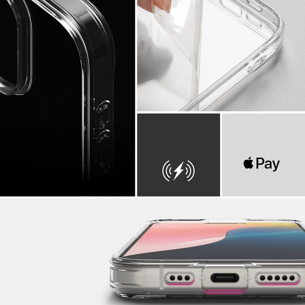 Ringke Fusion iPhone 16 Pro Case - Cleareng