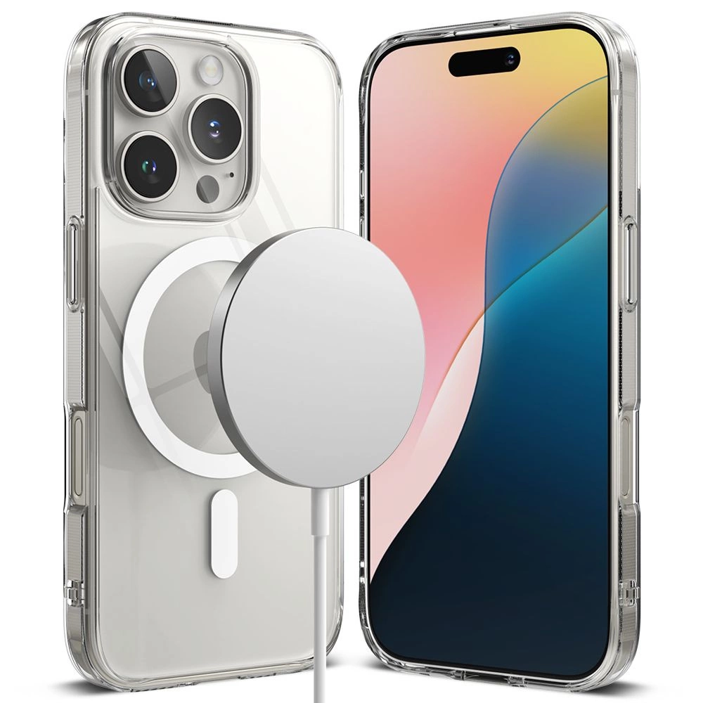 Ringke Fusion MagSafe iPhone 16 Pro Case - Cleareng
