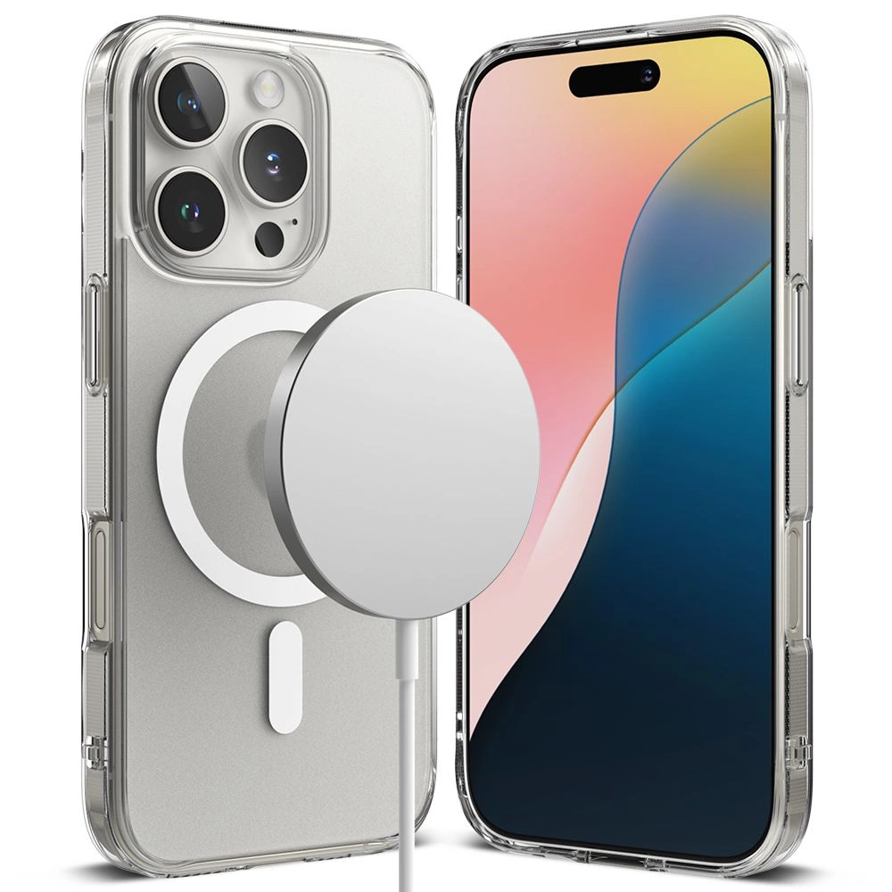 Ringke Fusion MagSafe iPhone 16 Pro Case - Clear Matteeng