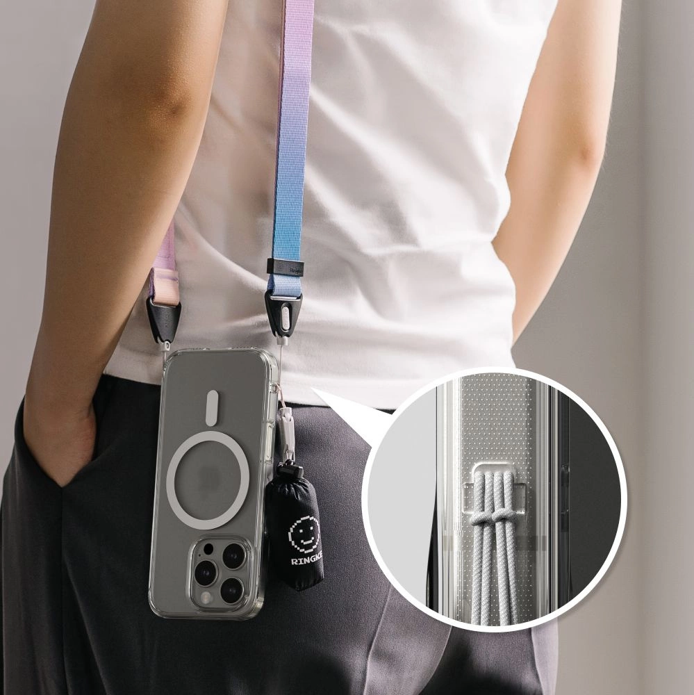 Ringke Fusion MagSafe iPhone 16 Pro Case - Clear Matteeng