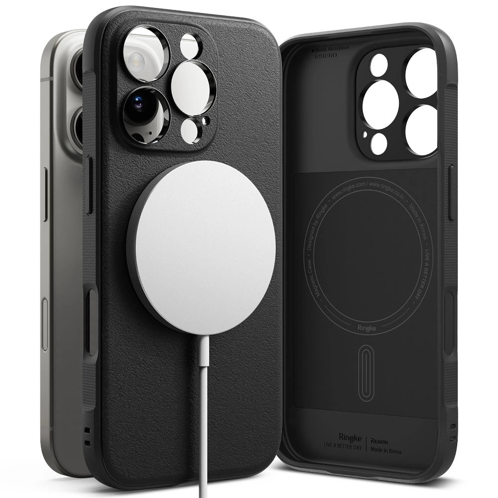 Ringke Onyx MagSafe iPhone 16 Pro Case - Blackeng