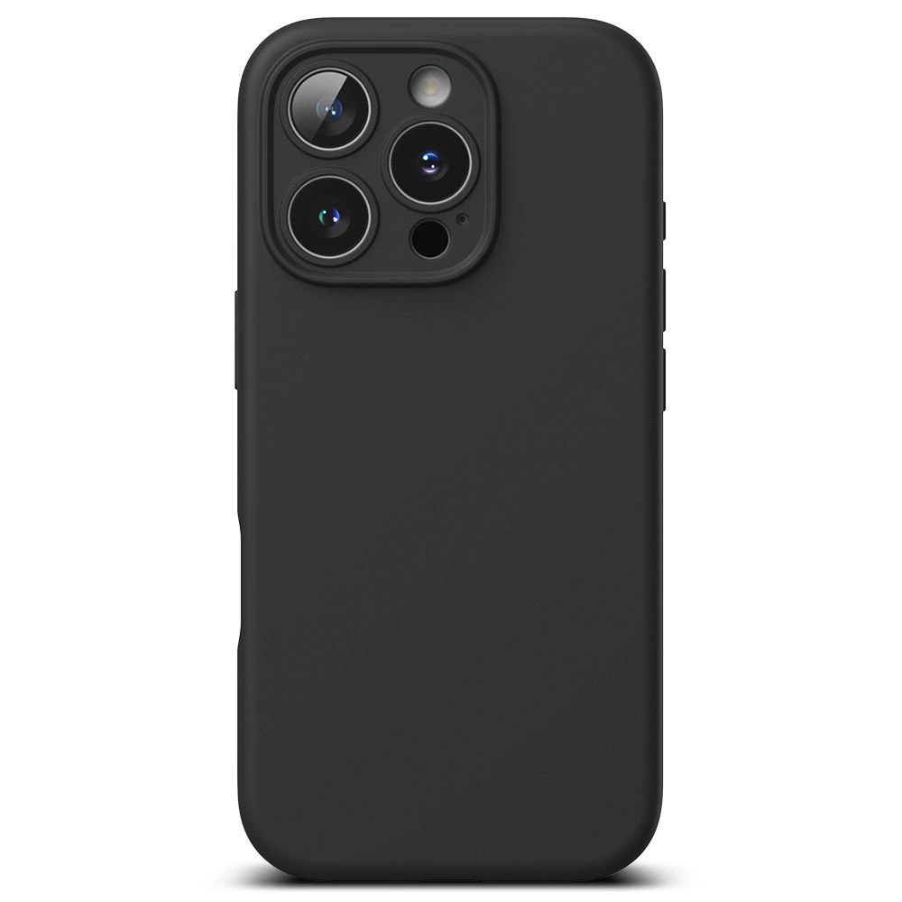 Ringke Silicone MagSafe iPhone 16 Pro Case - Blackeng