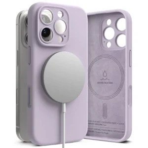 Ringke Silicone MagSafe iPhone 16 Pro Case - Purpleeng