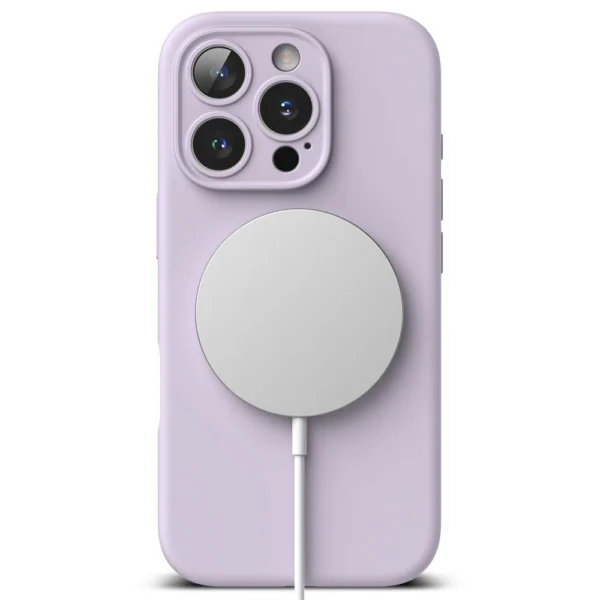 Ringke Silicone MagSafe iPhone 16 Pro Case - Purpleeng