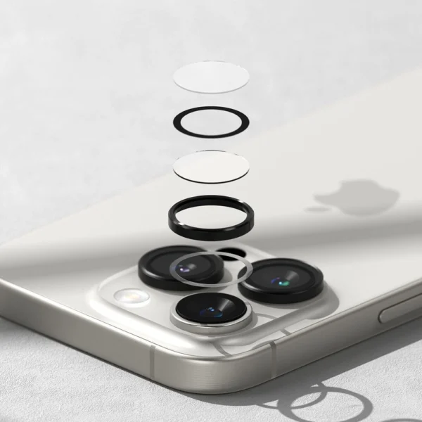 Ringke Camera Frame Protector 2-pack for iPhone 16 Pro / 16 Pro Max - Blackeng