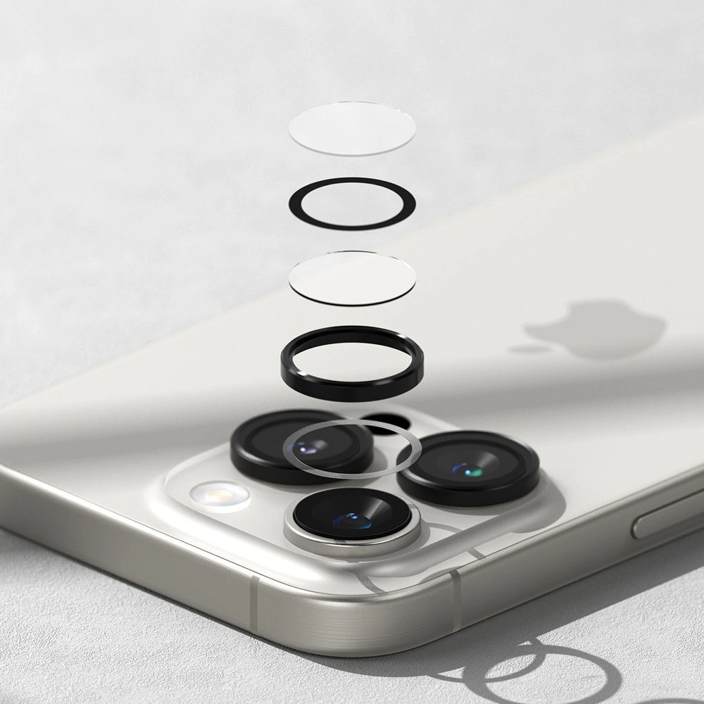 Ringke Camera Frame Protector 2-pack for iPhone 16 Pro / 16 Pro Max - Blackeng