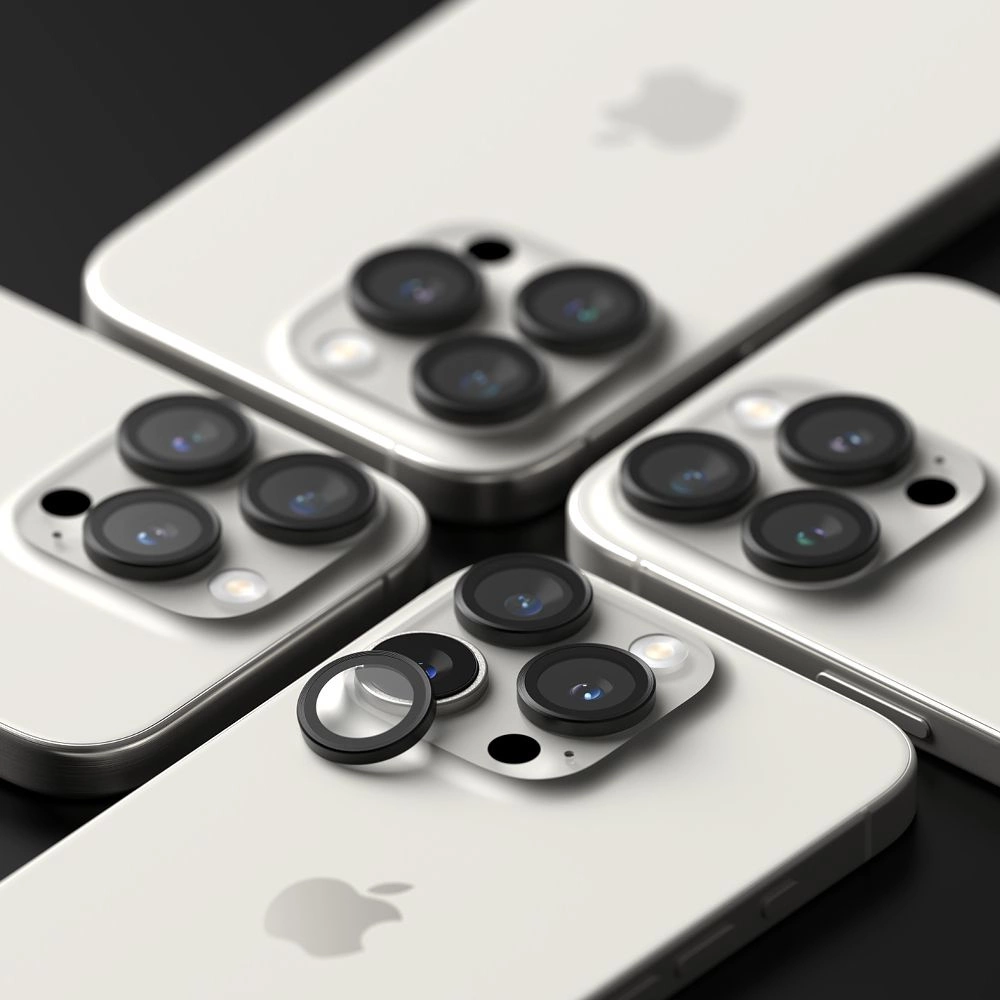 Ringke Camera Frame Protector 2-pack for iPhone 16 Pro / 16 Pro Max - Blackeng