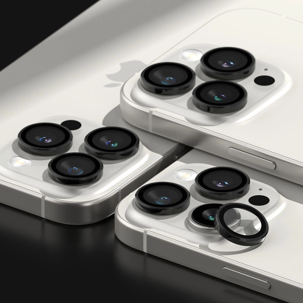Ringke Camera Frame Protector 2-pack for iPhone 16 Pro / 16 Pro Max - Blackeng