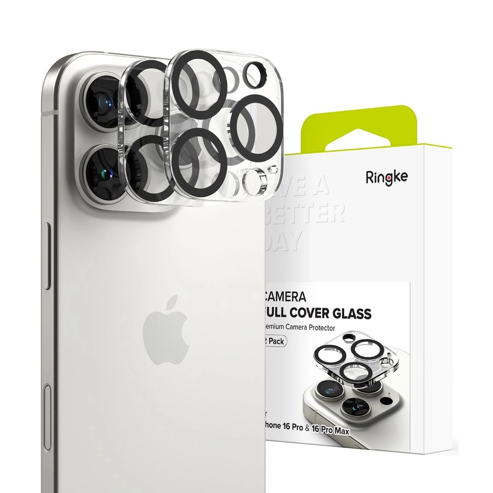 Ringke Camera Protector 2-pack Tempered Glass for iPhone 16 Pro / 16 Pro Maxeng