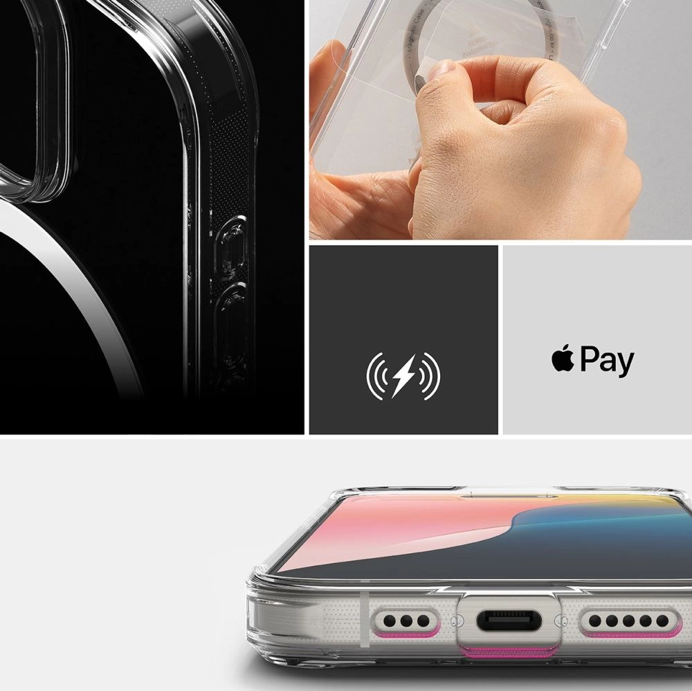 Ringke Fusion MagSafe iPhone 16 Pro Max Case - Cleareng