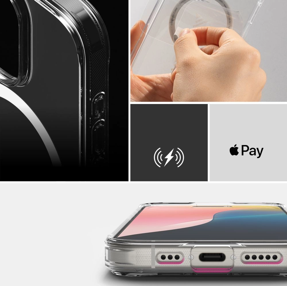 Ringke Fusion MagSafe iPhone 16 Pro Max Case - Clear Matteeng