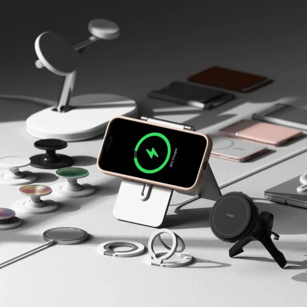 Ringke Silicone MagSafe iPhone 16 Pro Max Case - Pinkeng