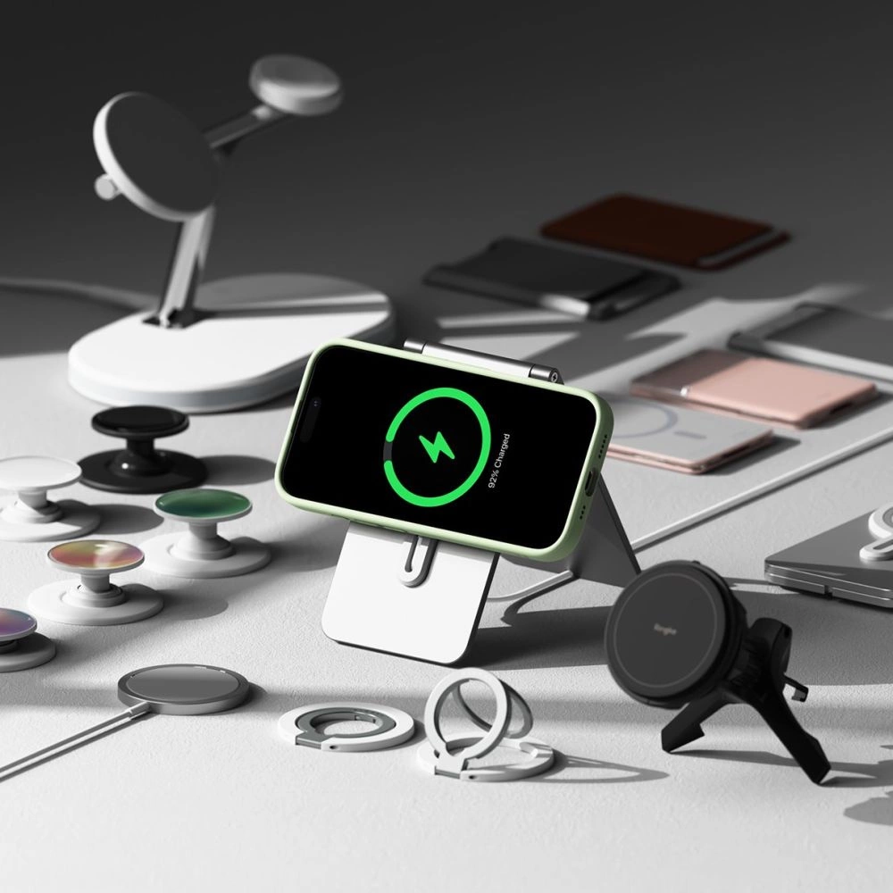 Ringke Silicone MagSafe Case for iPhone 16 Pro max - Greeneng