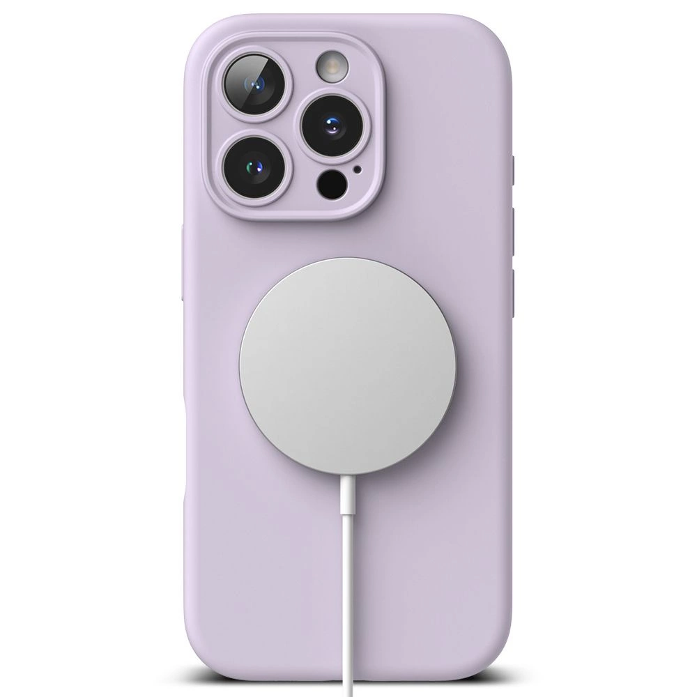 Ringke Silicone MagSafe iPhone 16 Pro Max Case - Purpleeng